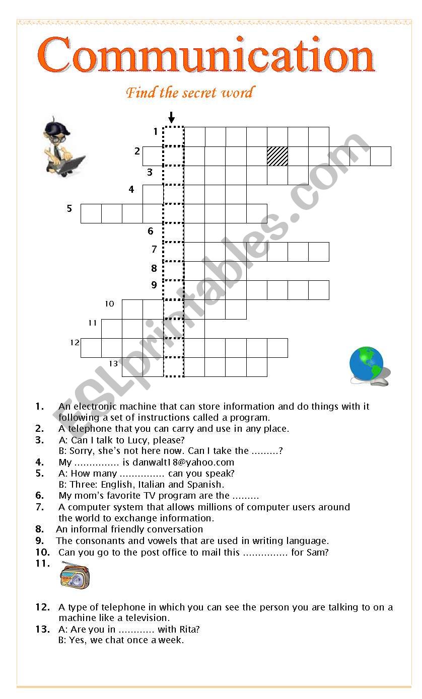 Printable Communication Worksheets High School