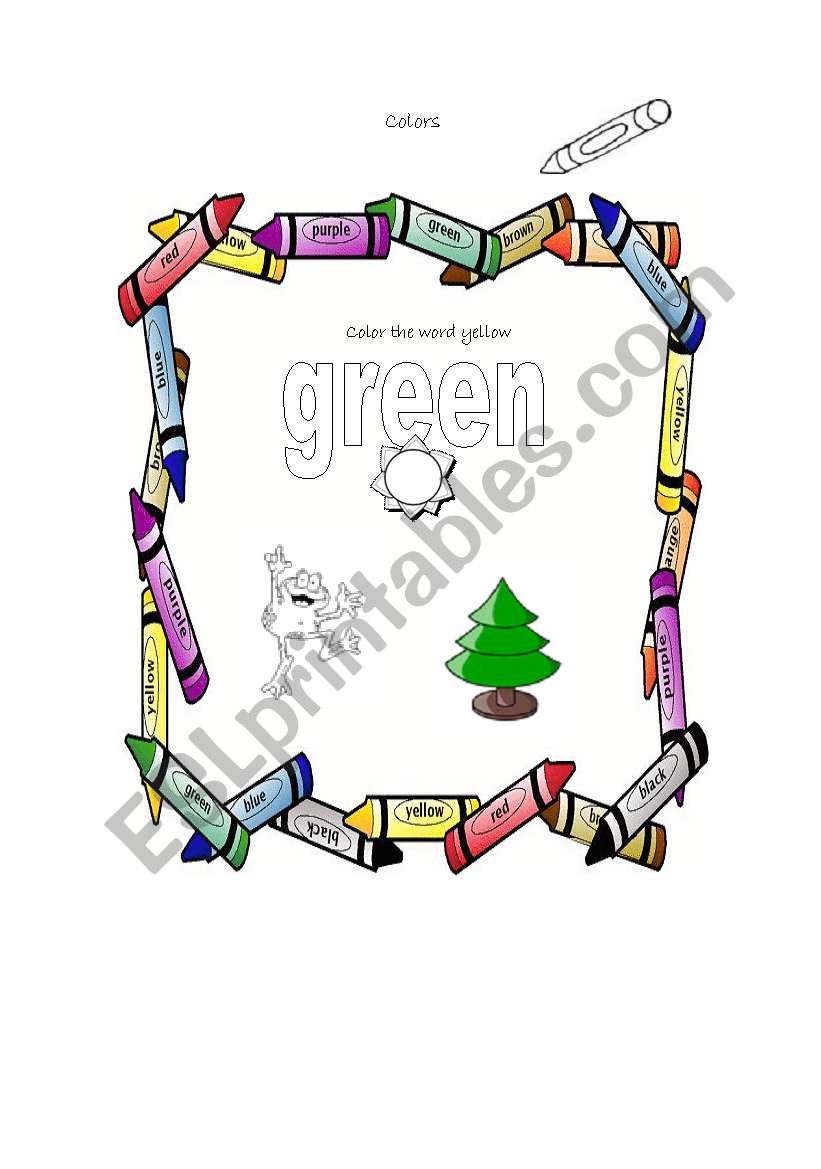 green worksheet