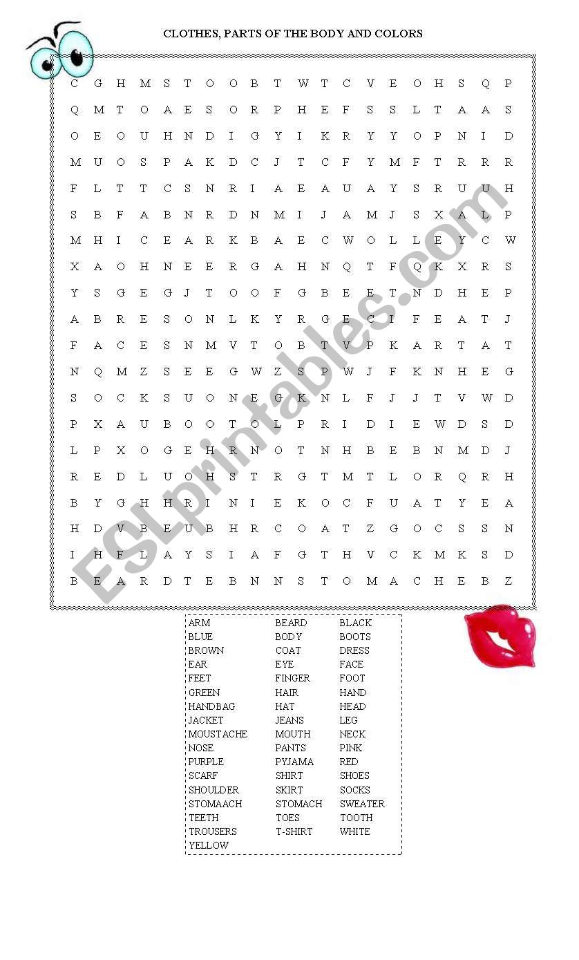 VOCABULARY worksheet