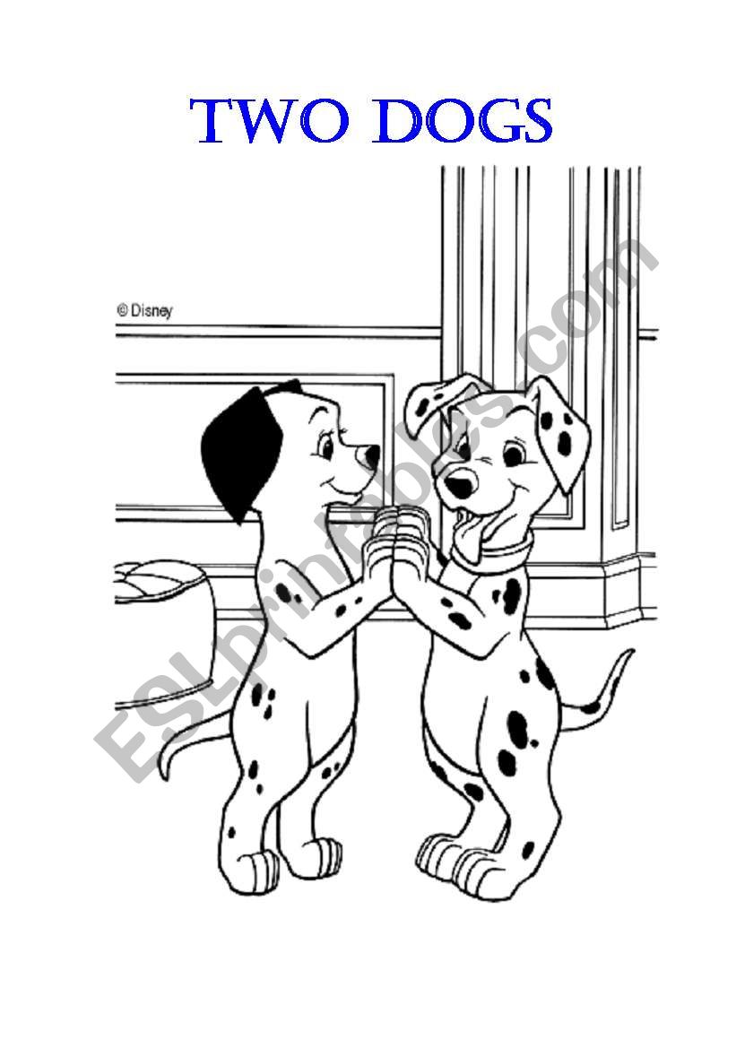Two Dogs worksheet