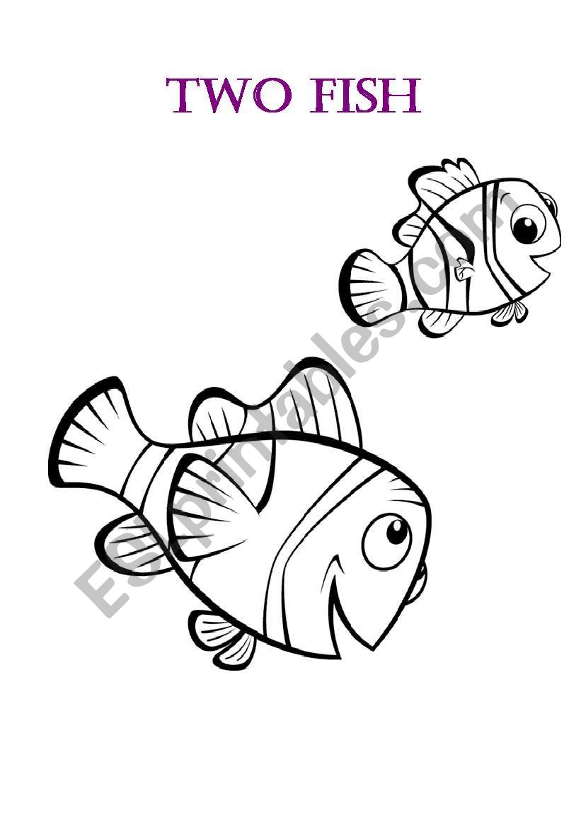 Two fish worksheet
