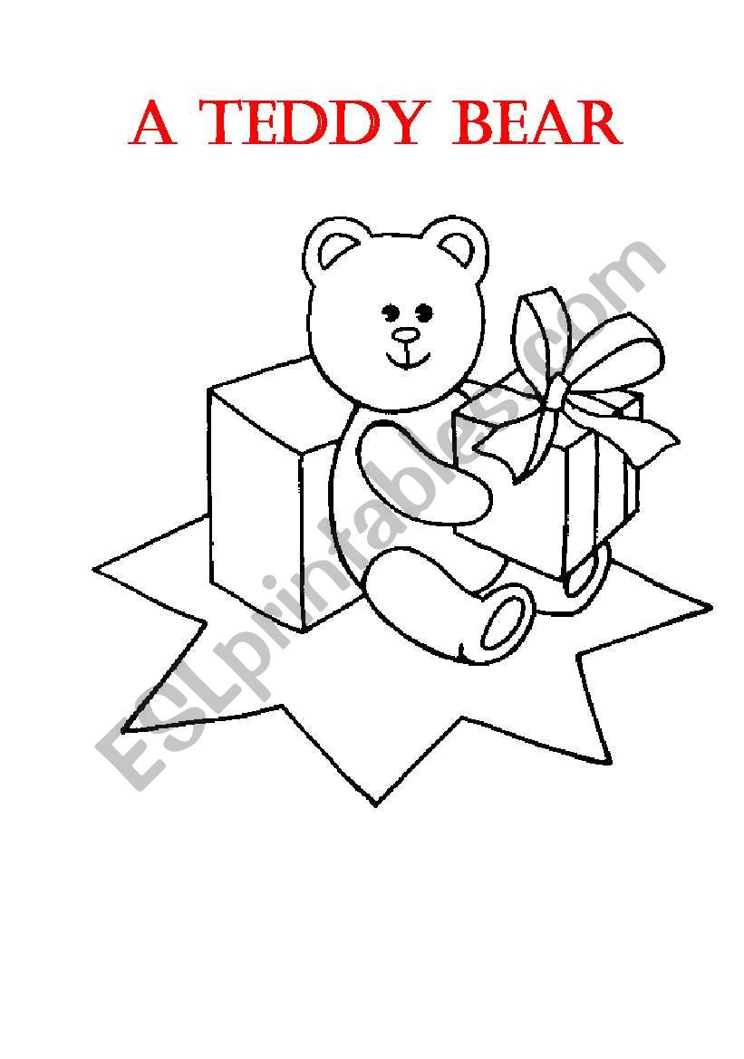 A Teddy Bear worksheet