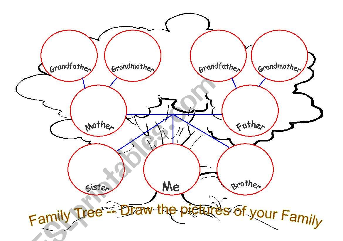 Family Tree worksheet