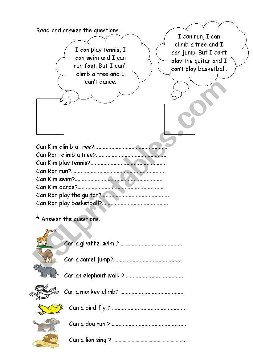 can-cant worksheet