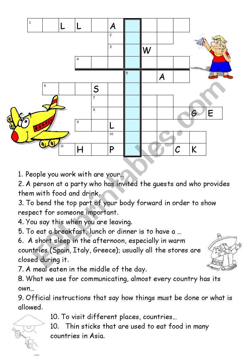 Good manners worksheet