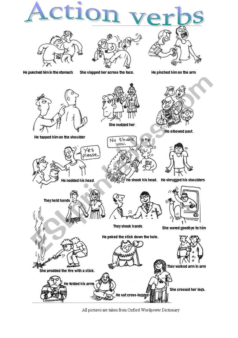 action-body-verbs-esl-worksheet-by-sindelll