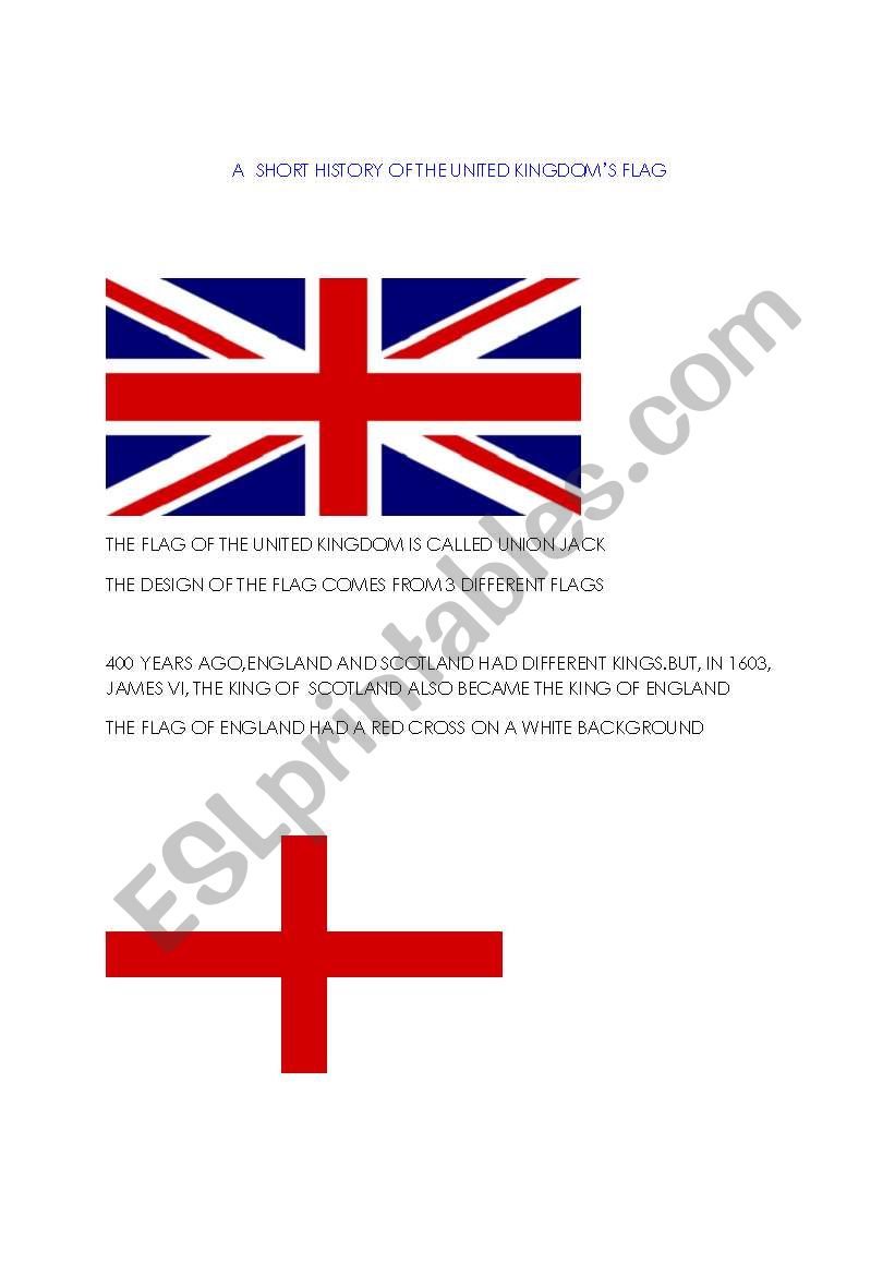 A short history of the UK s flag