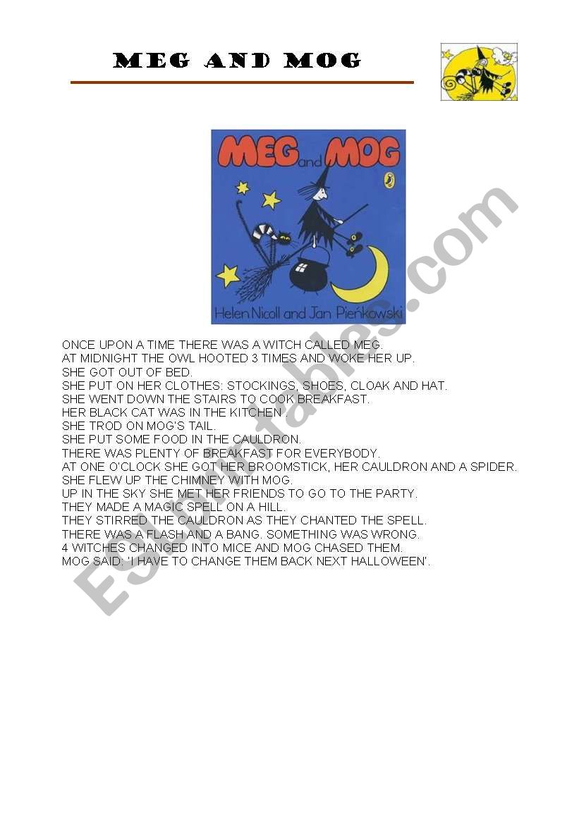 MEG AND MOG STORYBOOK ACTIVITIES