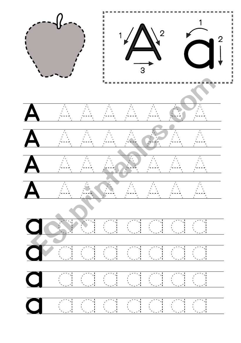 Kindergarten Writing Foundation A-C