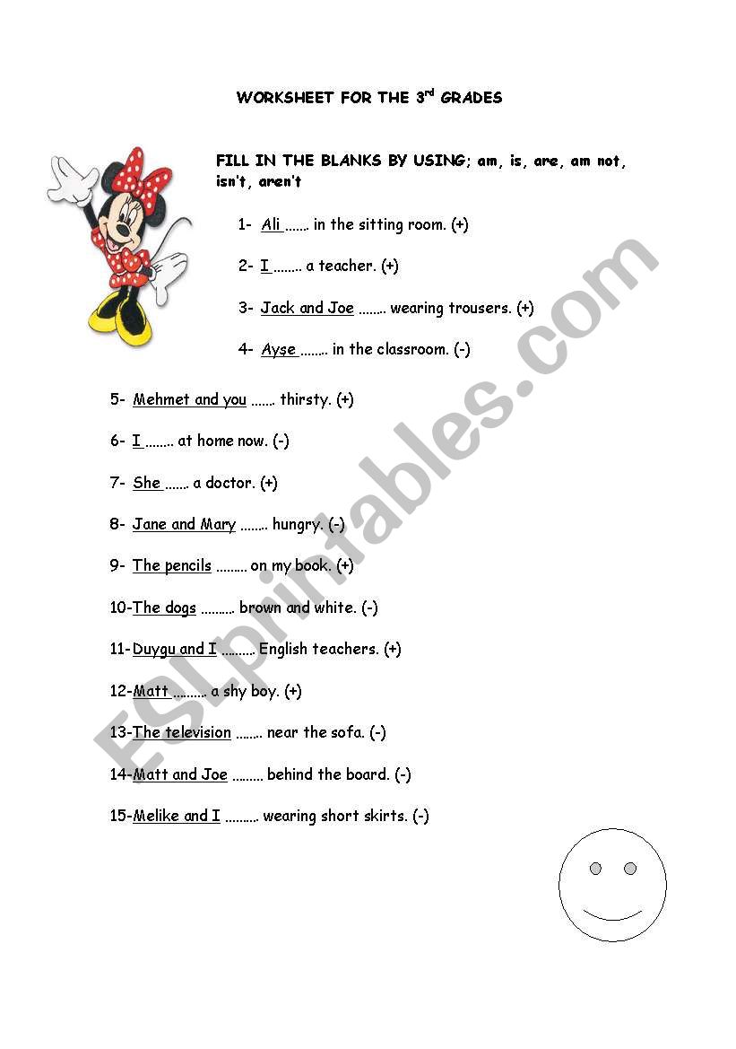  easy worksheet about 