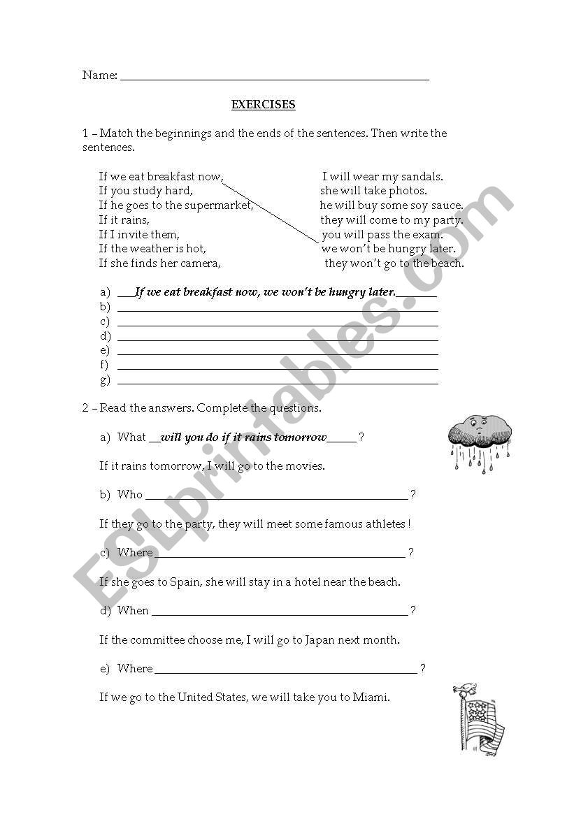 If Clause worksheet