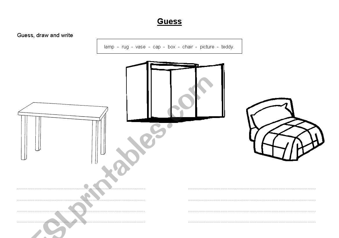 Where is it? worksheet