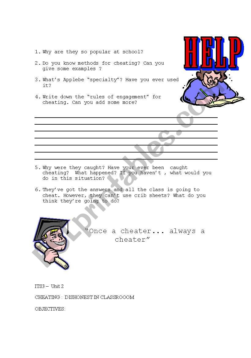 Video aula - Cheats worksheet