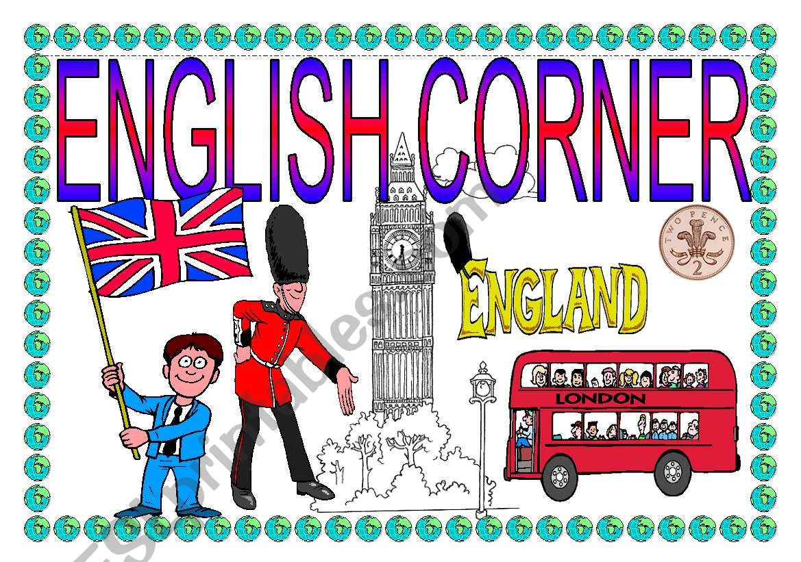 ENGLISH CORNER worksheet