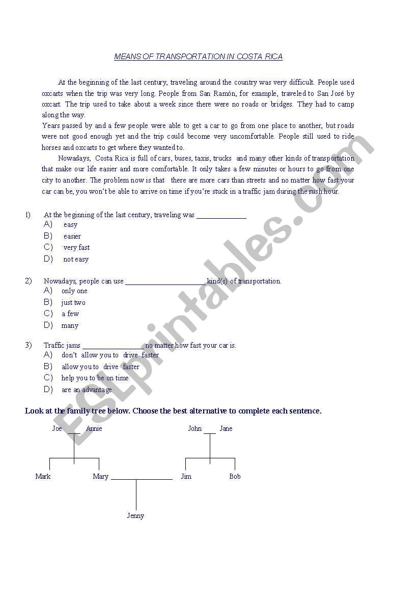 summarizing-multiple-choice-worksheets