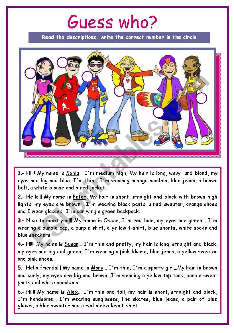 physical-description-esl-worksheet-by-karen1980