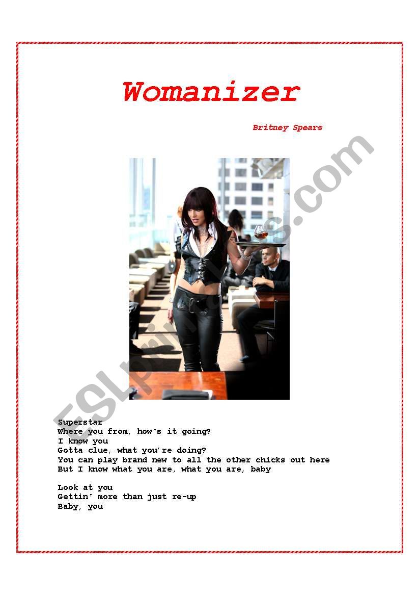 Womanizer - Britney SpearsÂ´ New Song