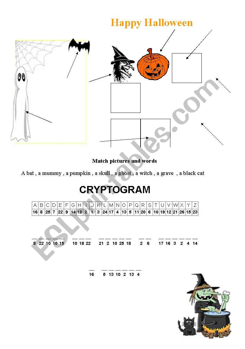 HALLOWEEN FUN worksheet