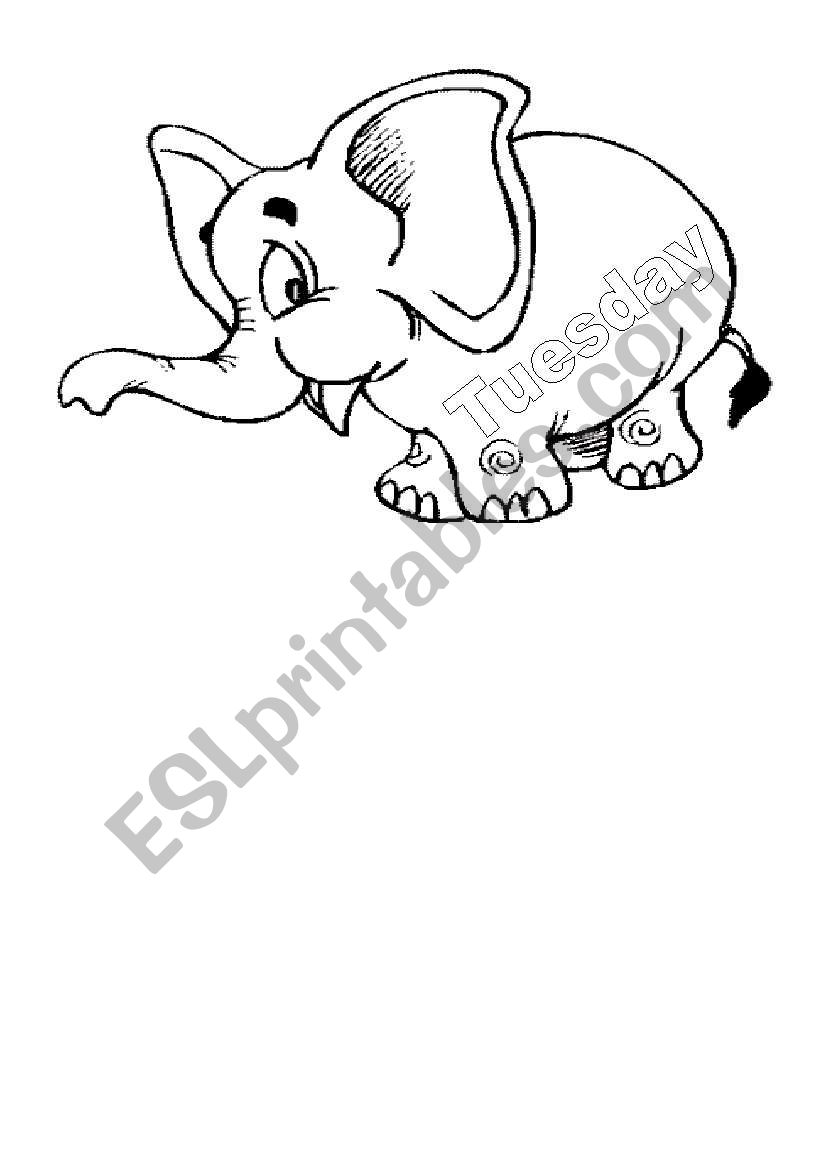 Daily Elephants worksheet