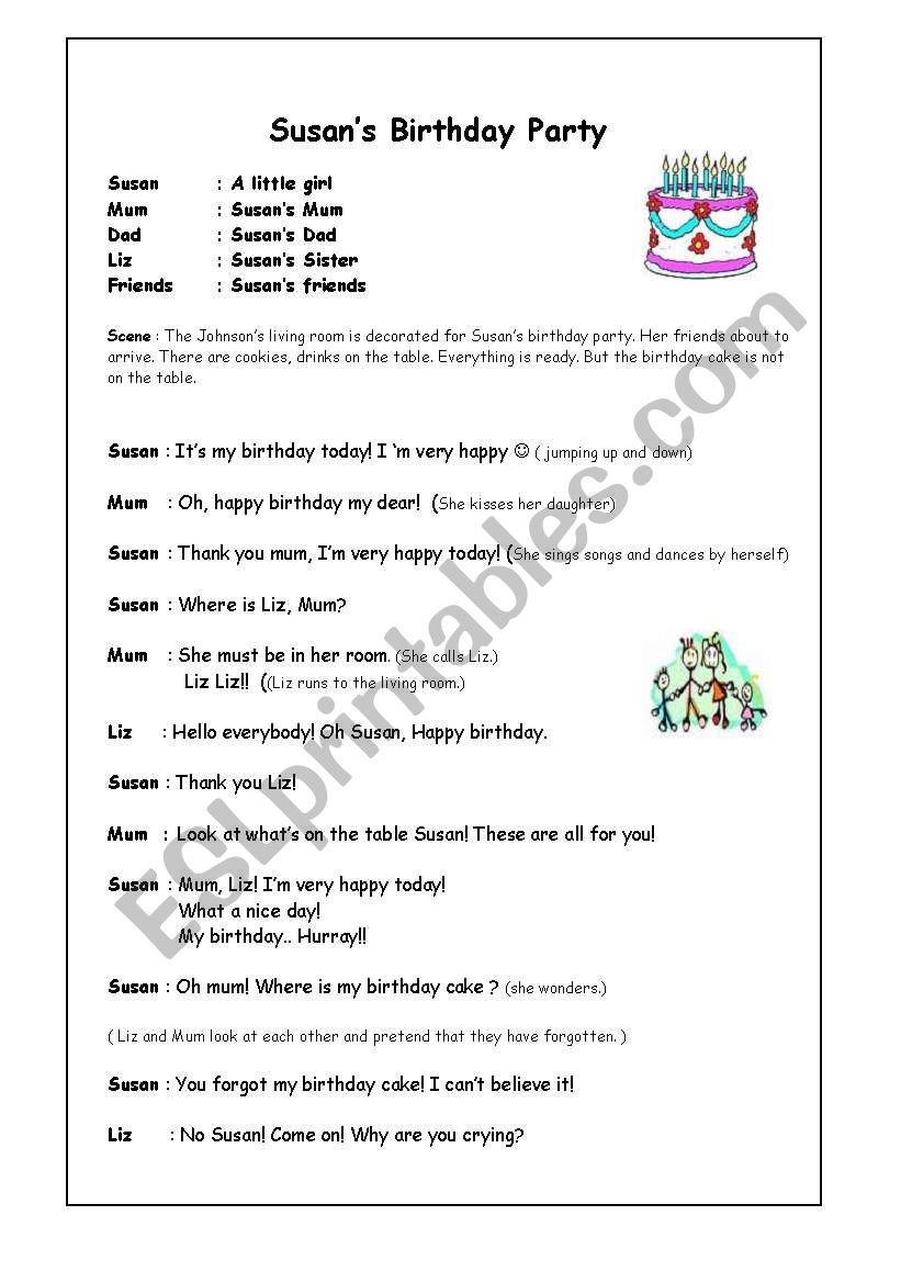 a play :) worksheet