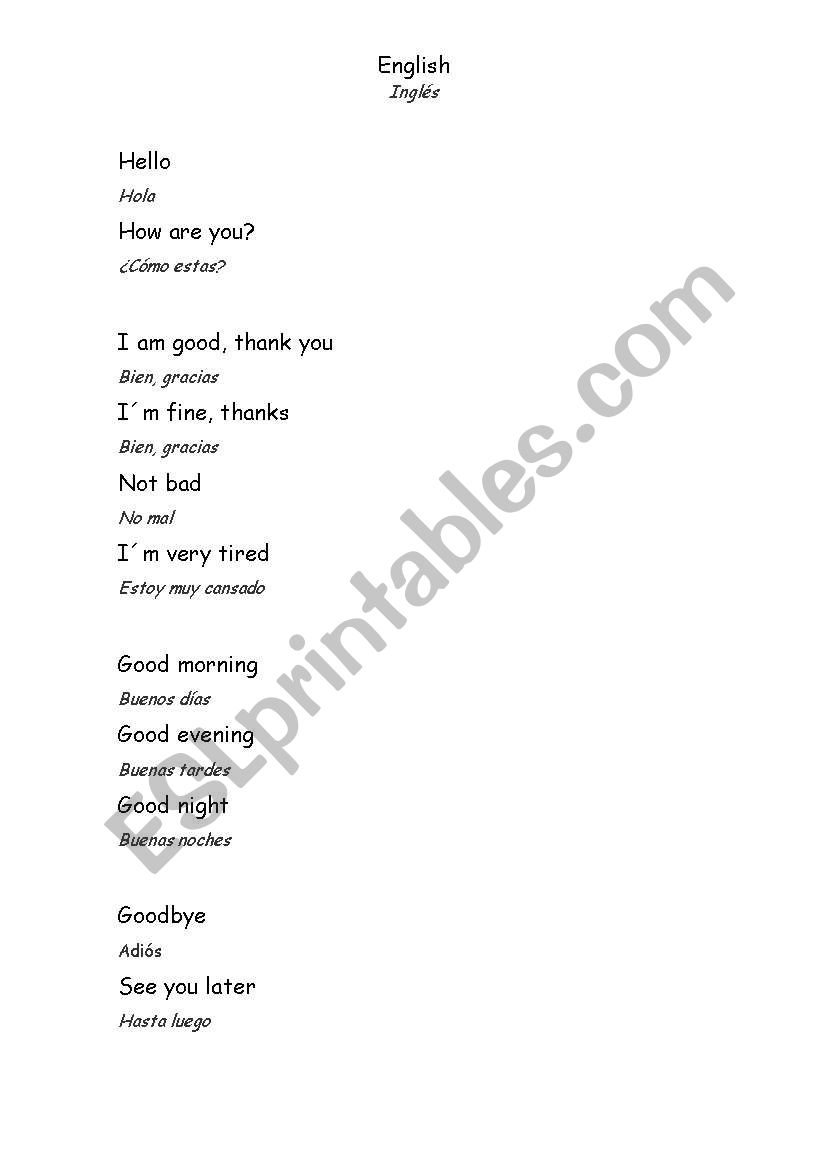 english-worksheets-english-greetings-for-spanish-speakers