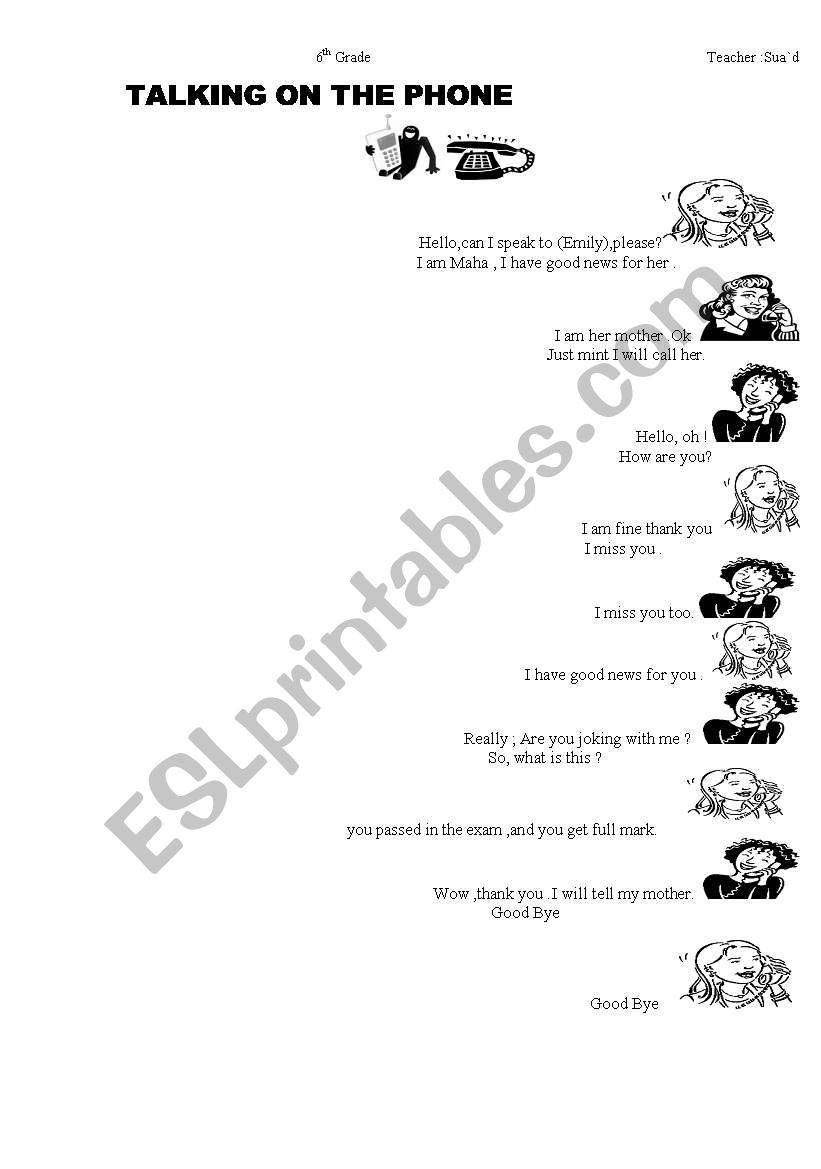 conversation worksheet