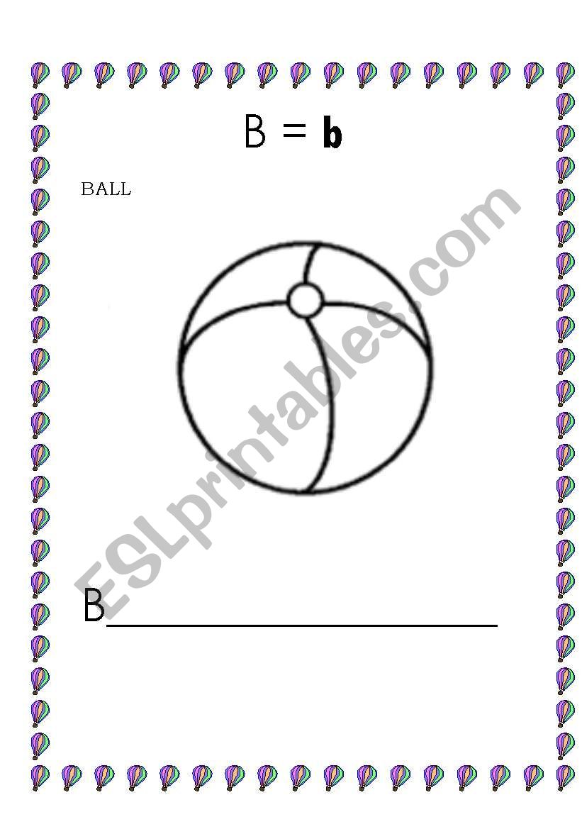 Ball worksheet