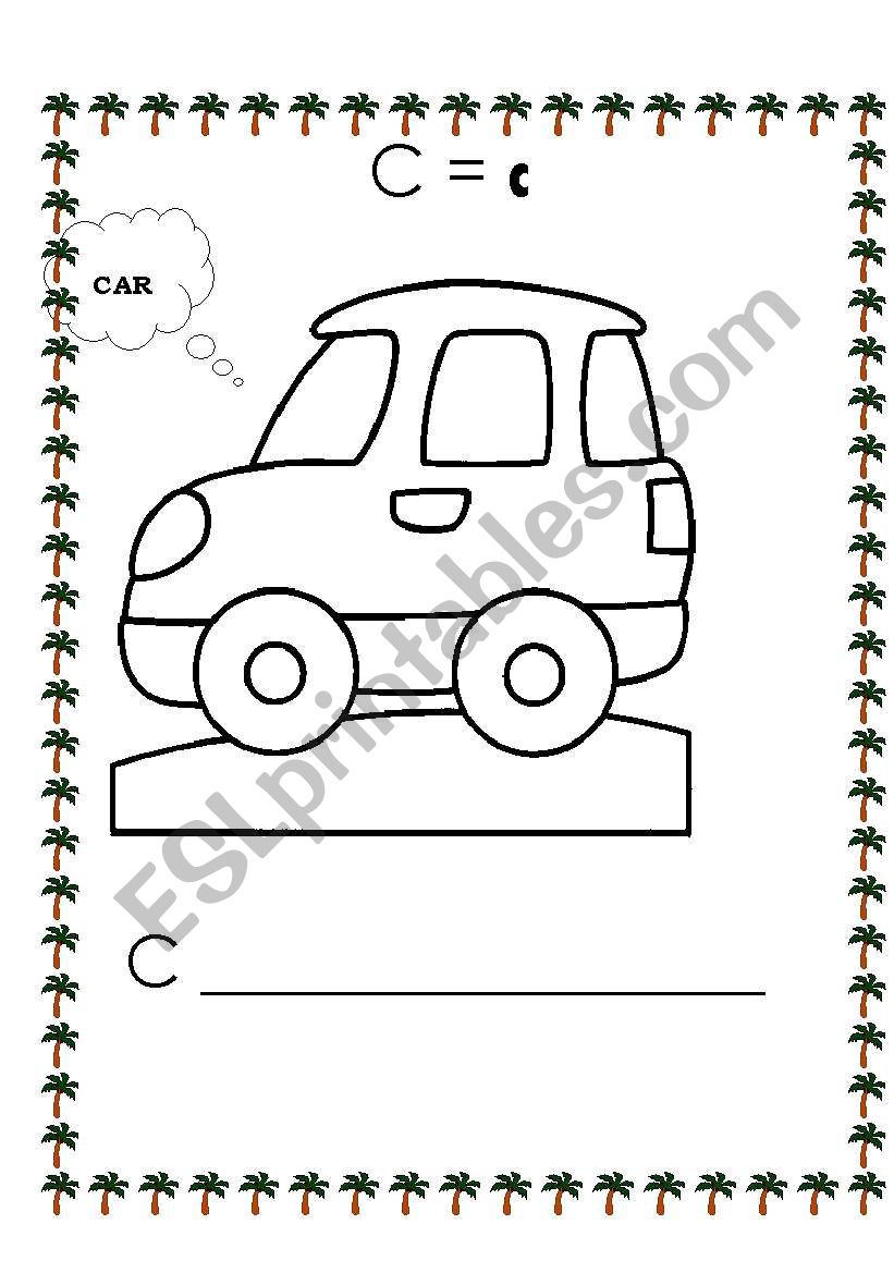 car worksheet