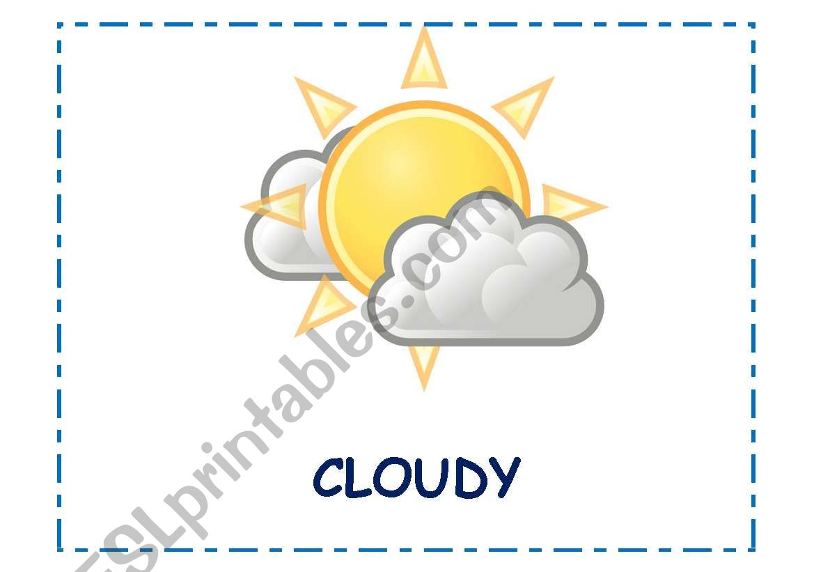 Weather set 2 worksheet