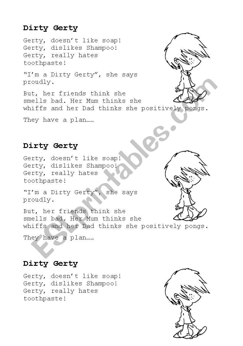 Dirty Gerty Story-Writing Prompt