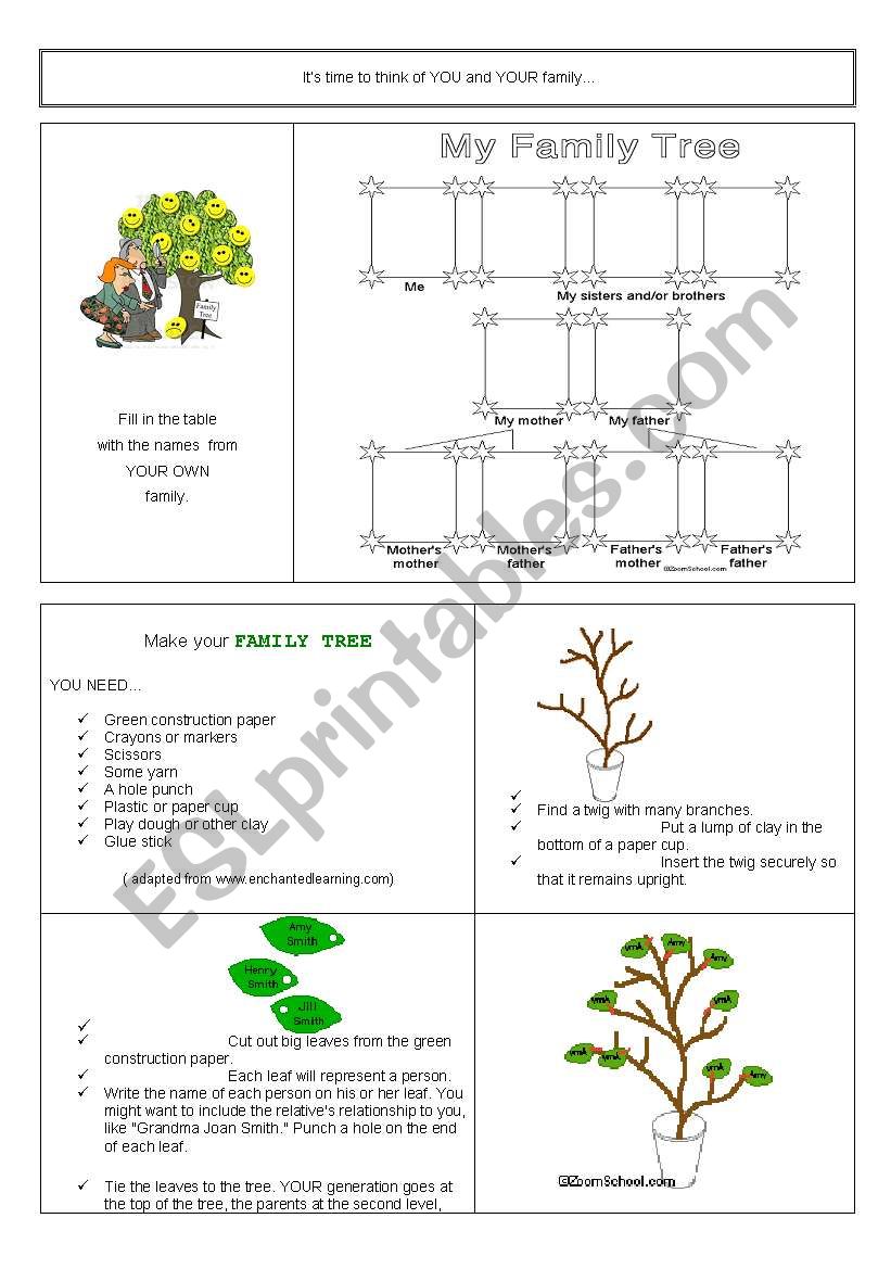 Family (2/2) - 16.10.2008 worksheet