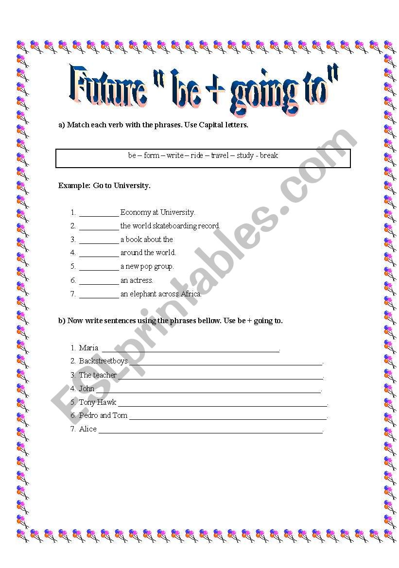Going to worksheet