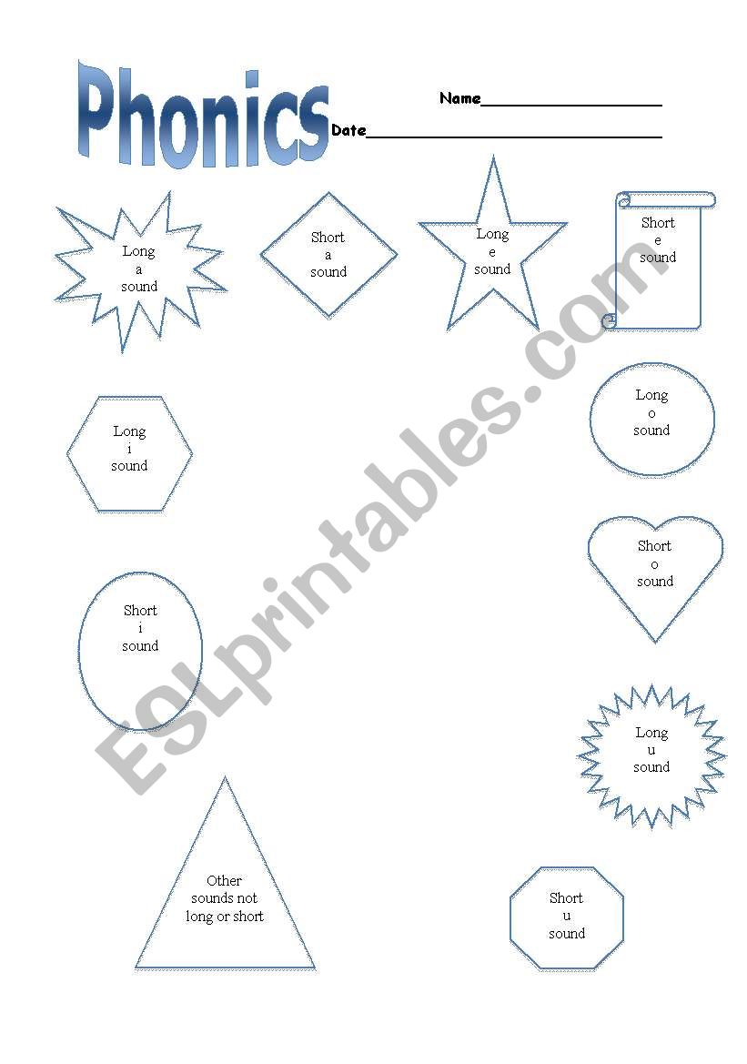 Phonetics Game worksheet