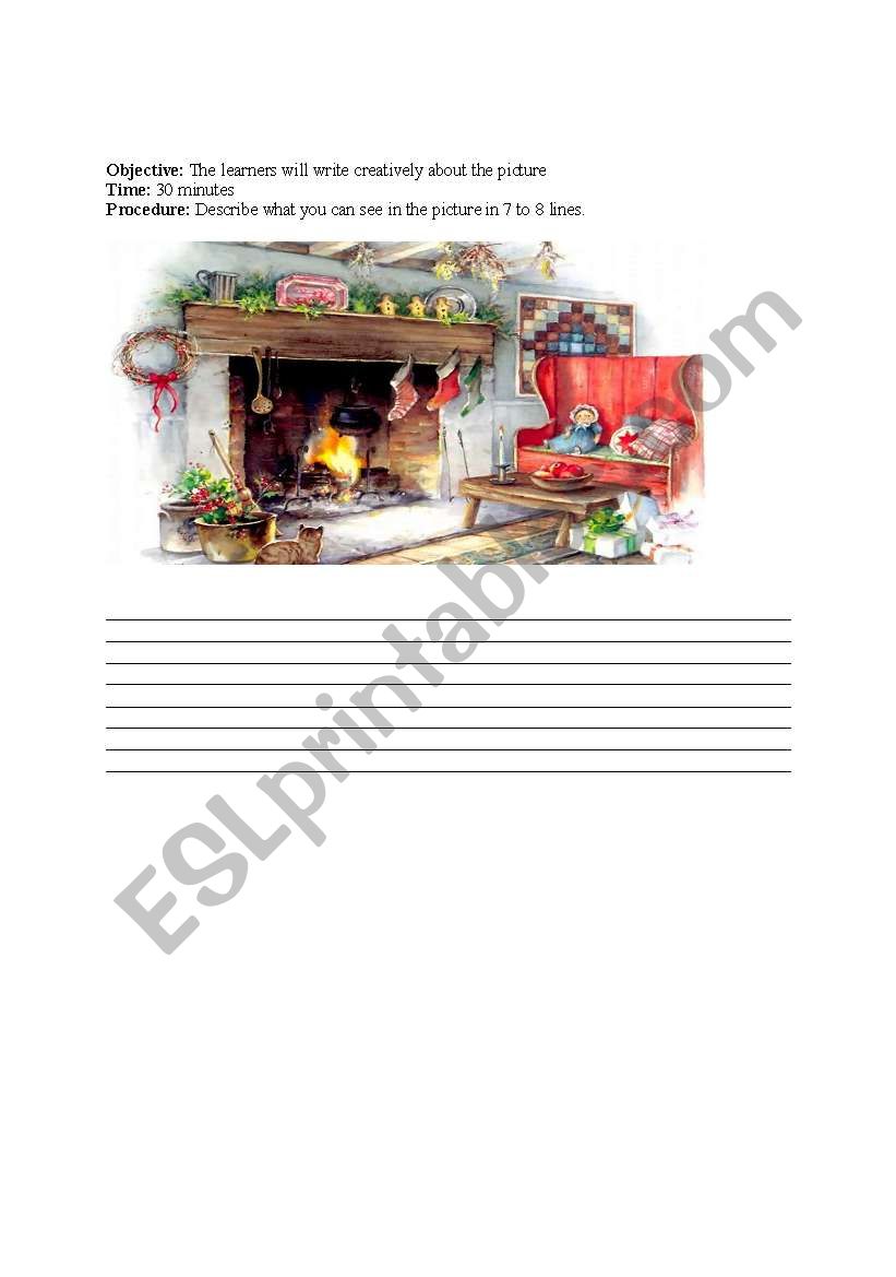 Merry Christmas worksheet