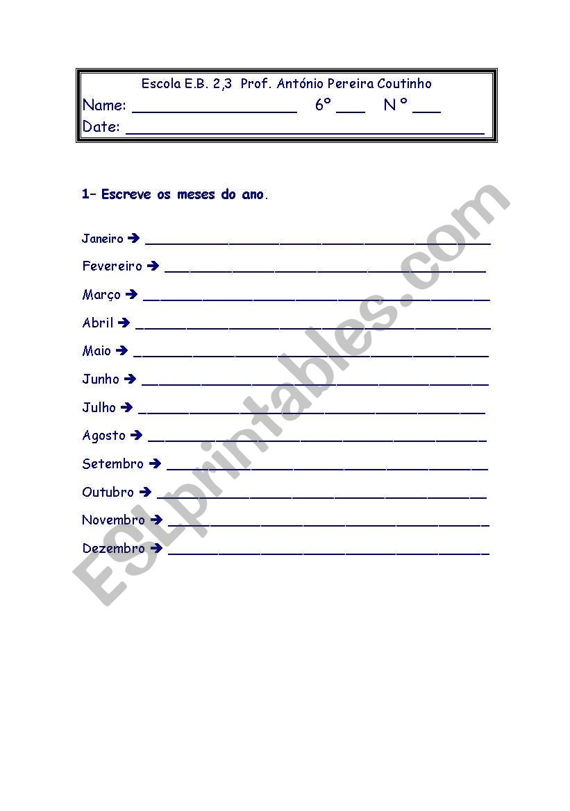Basic Test 5th worksheet