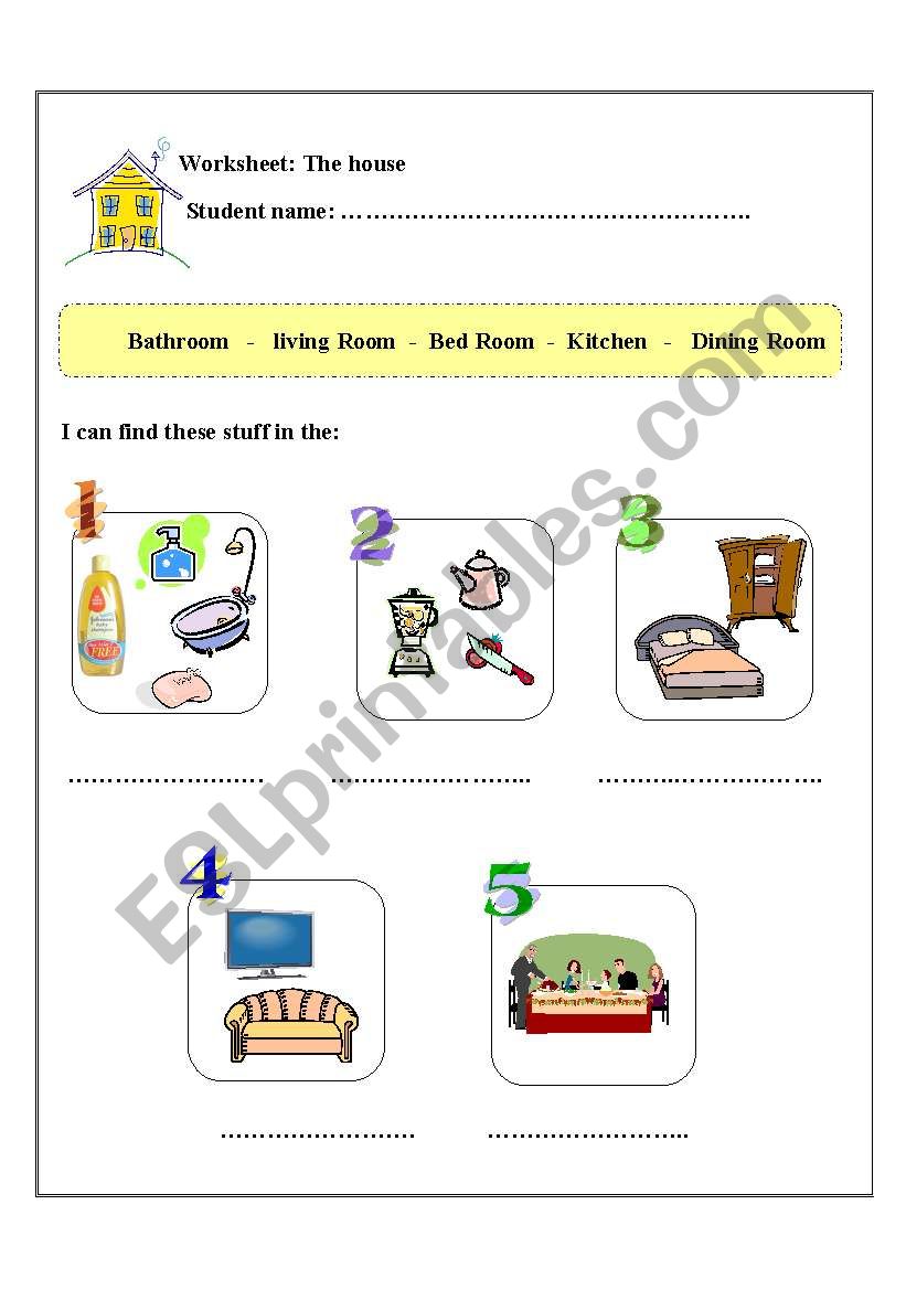 home worksheet