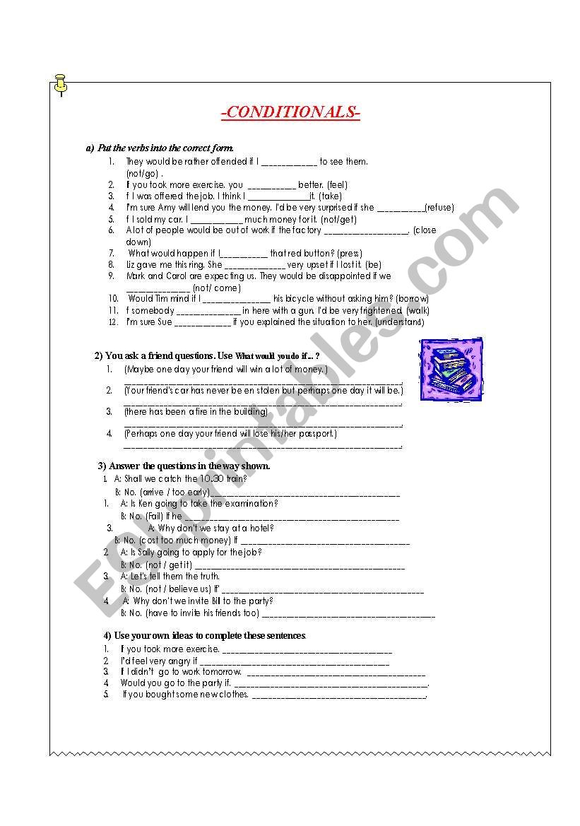 Conditionals worksheet