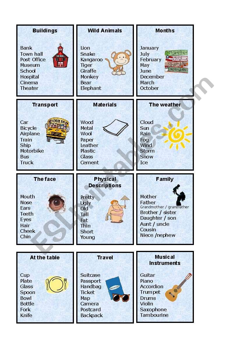 zig zag game worksheet