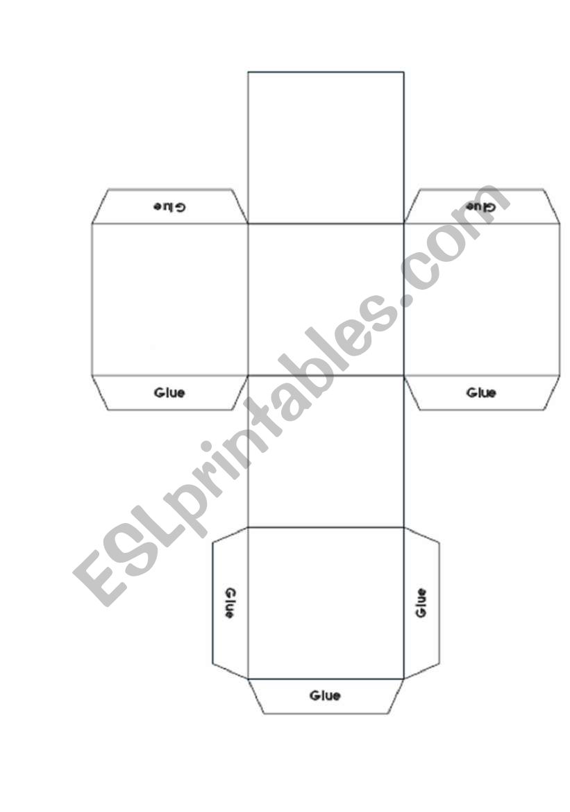 Dice worksheet