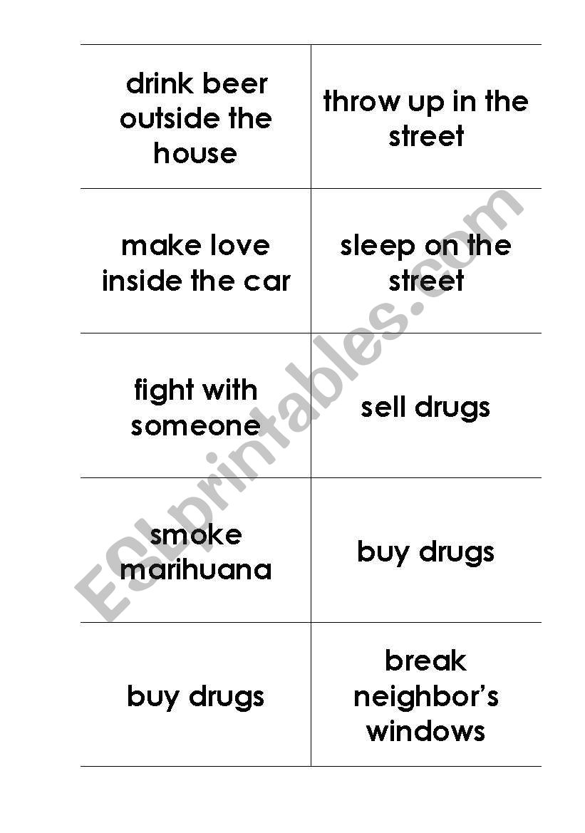 Wild Party!!! worksheet