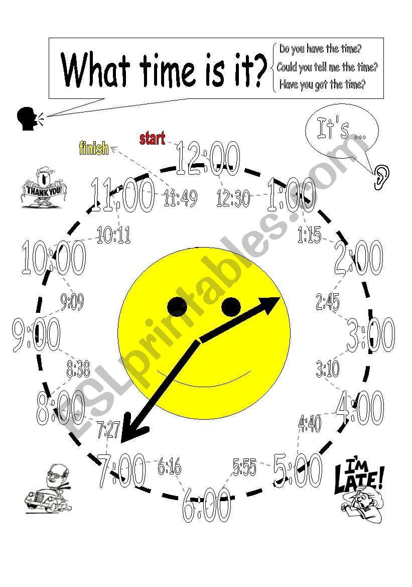 time worksheet