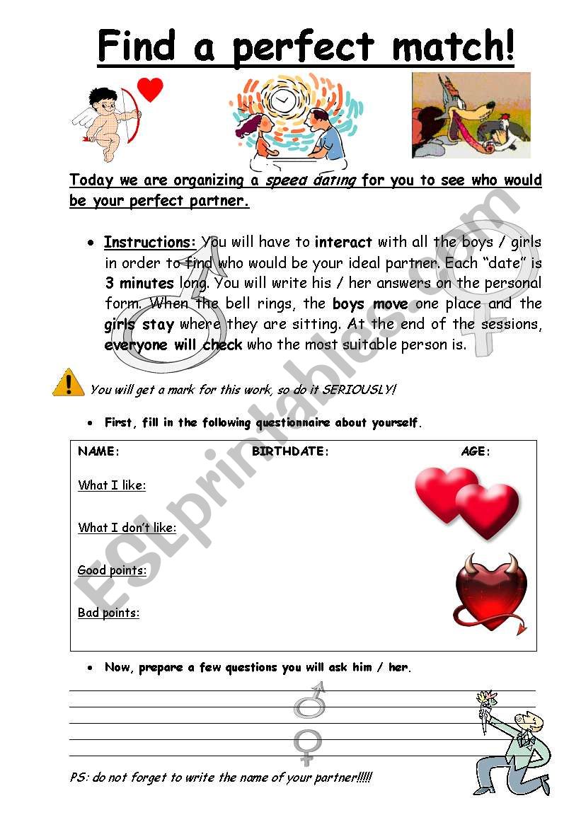 Speed Dating Questions Esl 400+ Best To Start The Conversation - figs ...