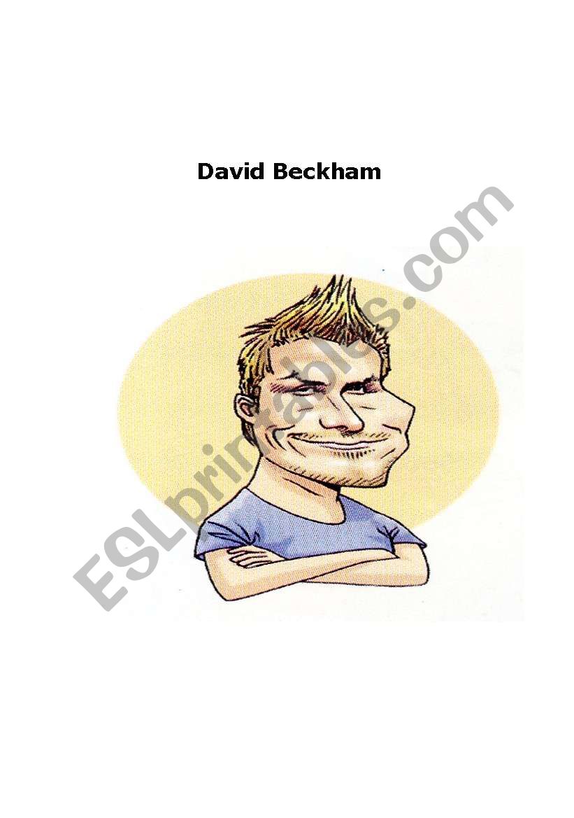 Caricature I worksheet