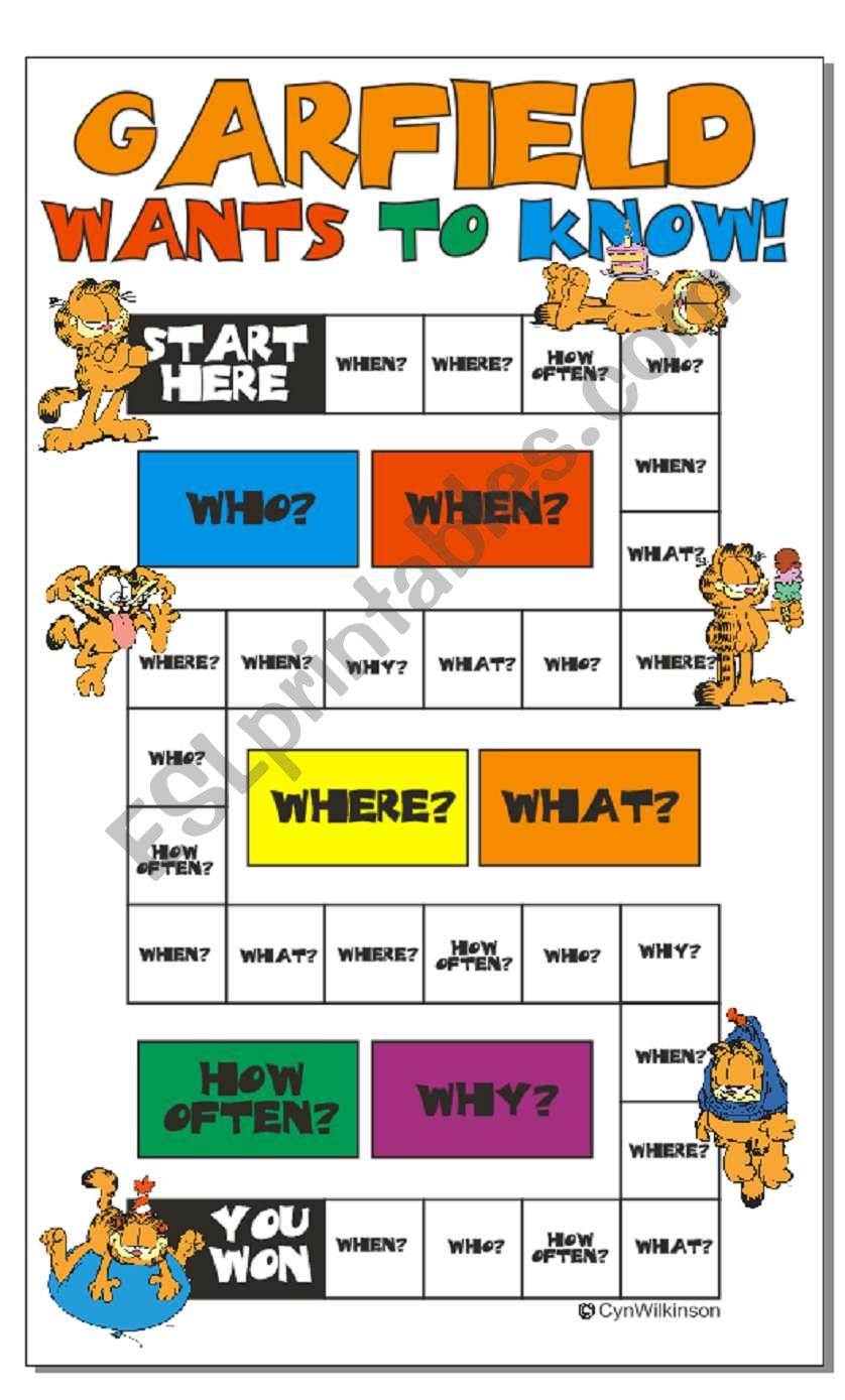 Game: Garfield wants to know! (printer friendly)