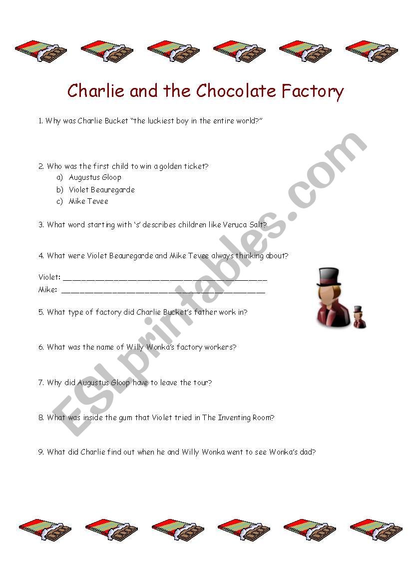 Charlie and the Chocolate Factory