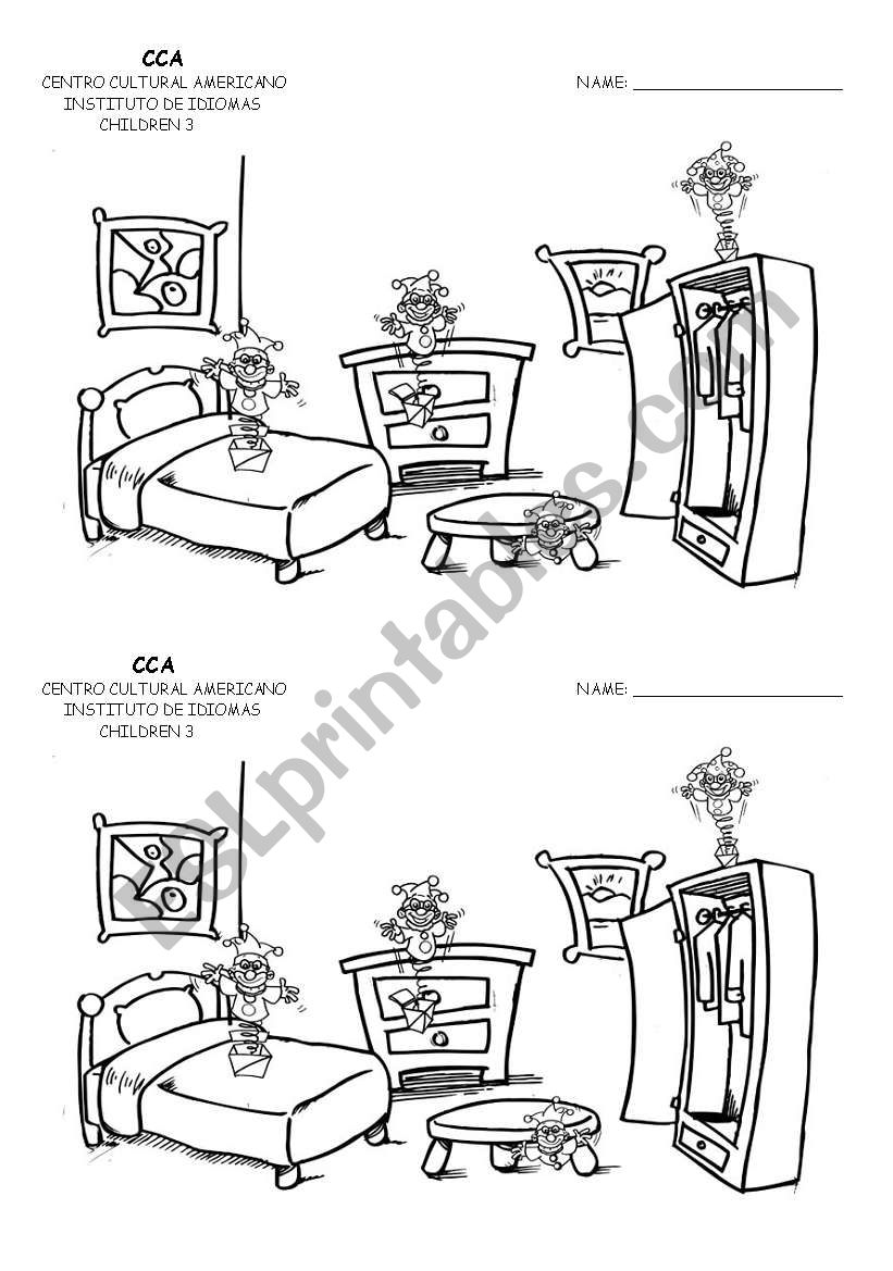 Where is Jack? worksheet