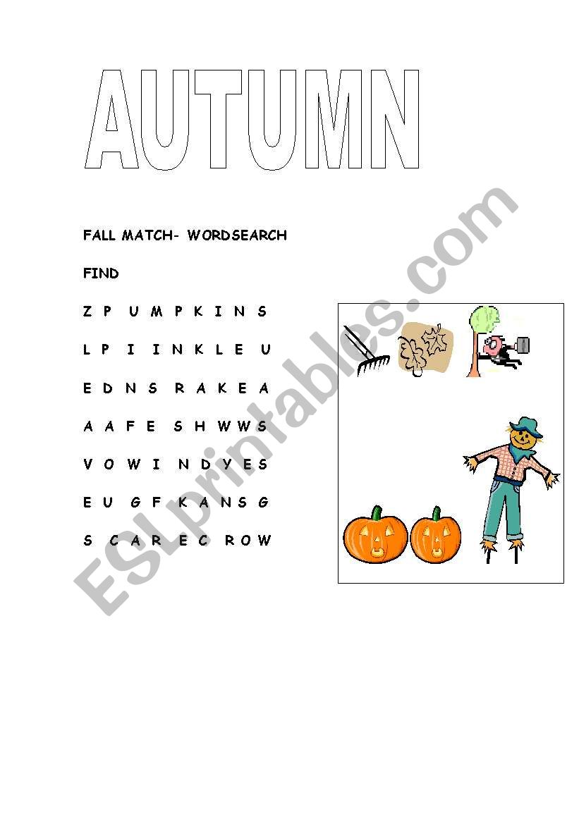 seasons worksheet