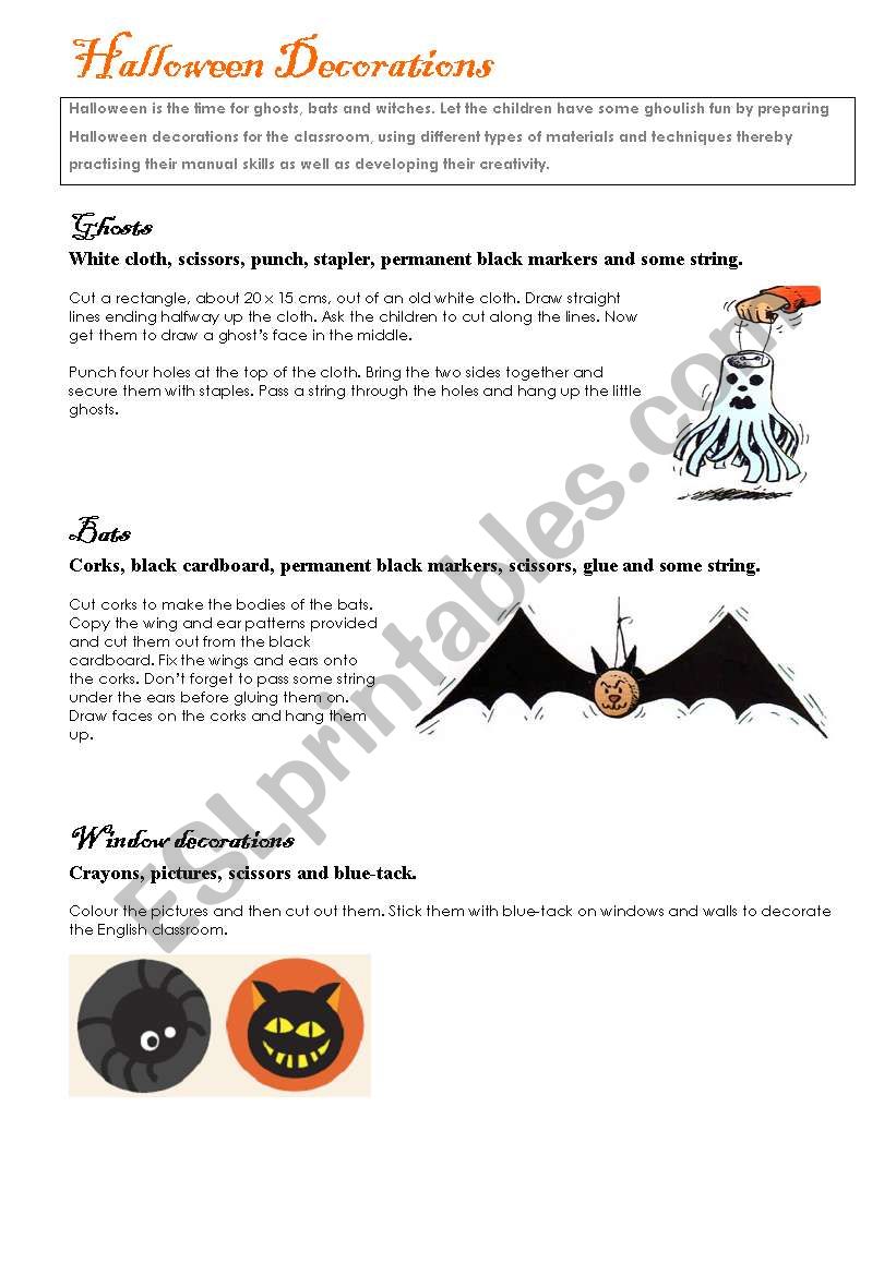 Halloween activities (set 3/9)