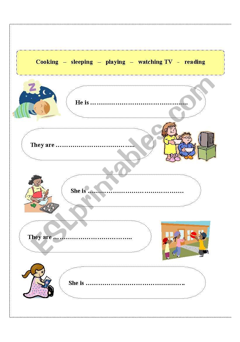 vocabulary worksheet