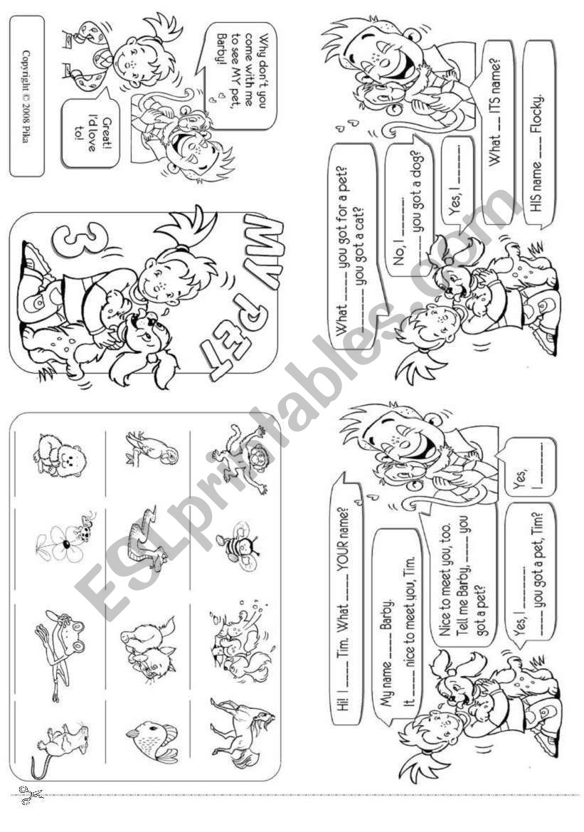 Have you got a pet? worksheet